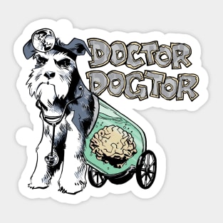 Dr. Dogtor Sticker